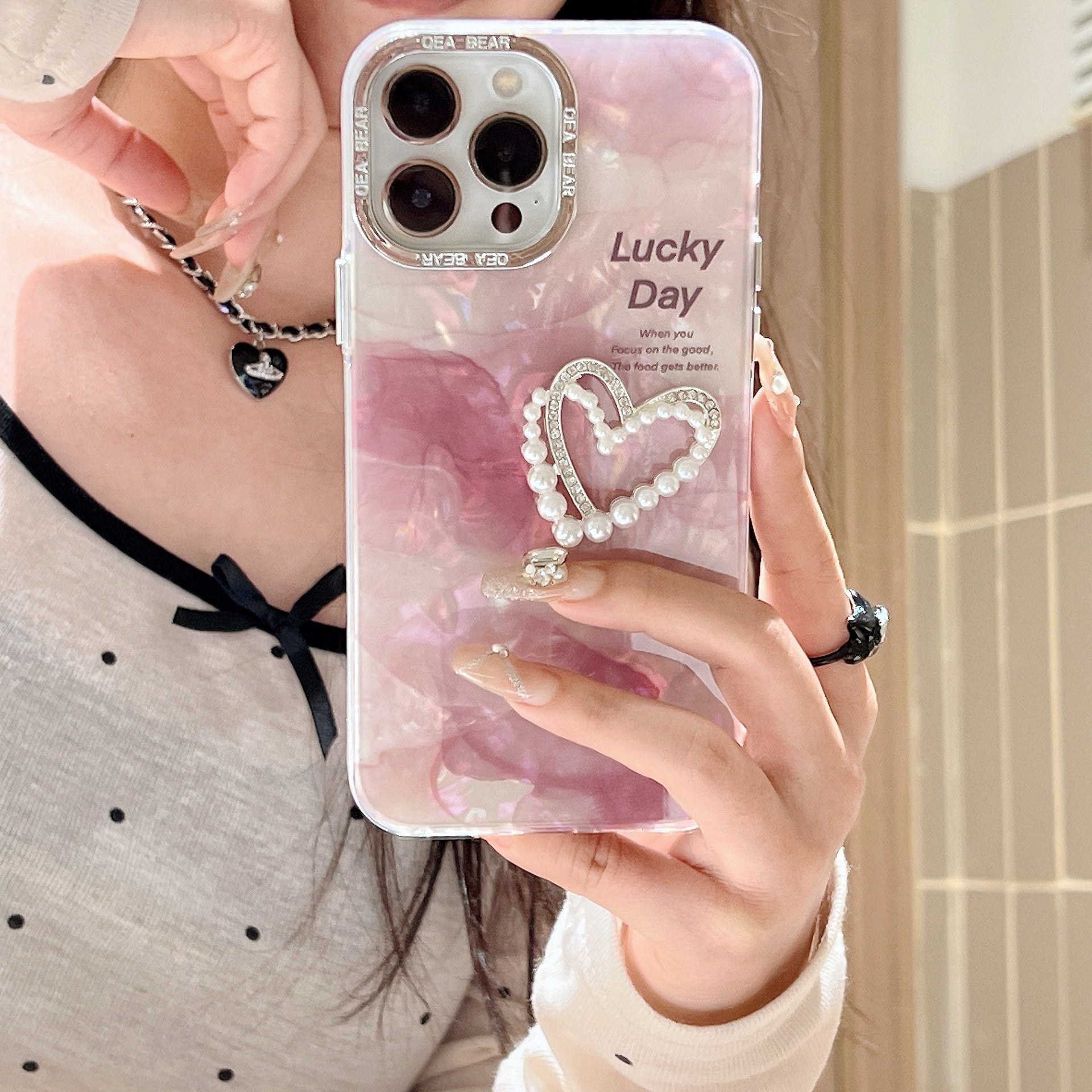 Cute Heart Design Case for Iphone