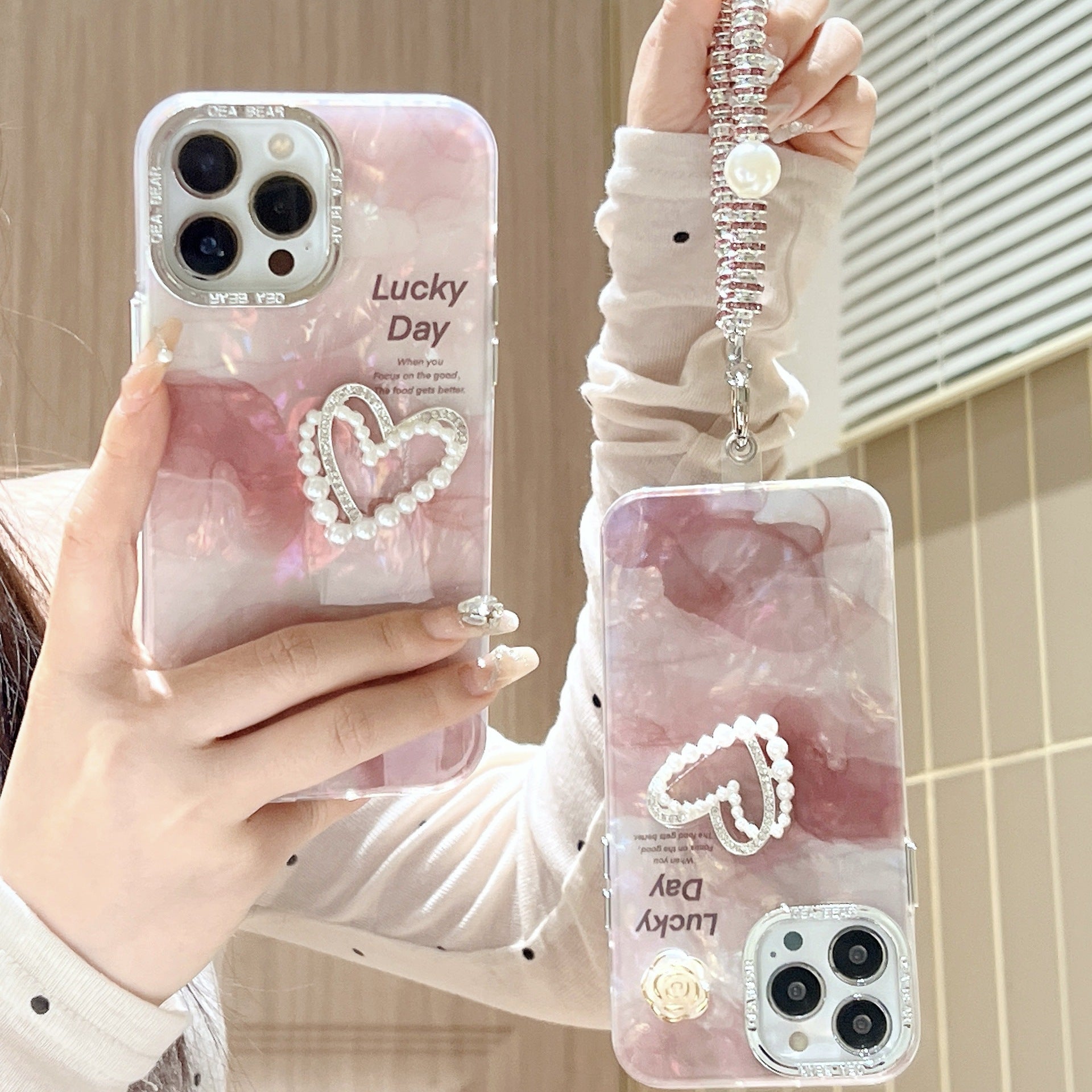 Cute Heart Design Case for Iphone
